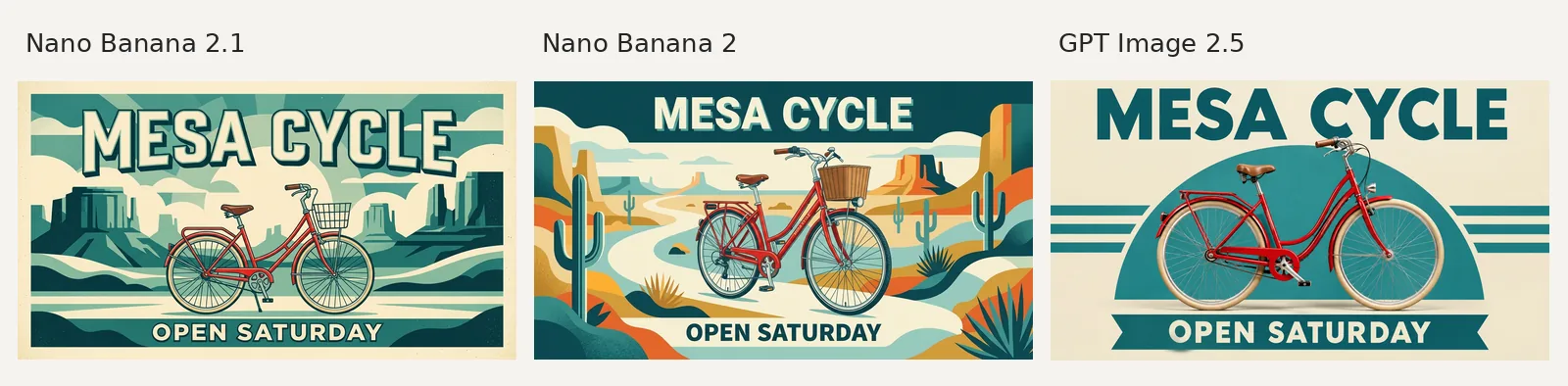 Nano Banana 2.1 vs Nano Banana 2: Posters, Photos, and Edits